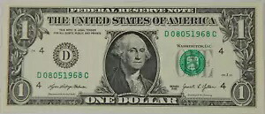 $1 誕生日ノート「8-5-1968」ファンシー シリアル番号「08051968」2021