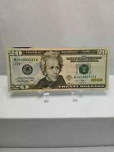 2013 ジャクソン $20 トゥエンティ MJ 44883333 米国通貨ファンシー