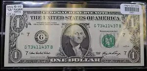 2006 $1.、F.R.N.、「GB」「レーダーノート」。 UN-Circulated を選択してください。 #04681