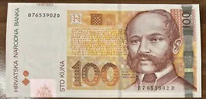 クロアチア 100 クーナ 2002 p41b UNC