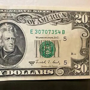 素敵なクリスプオールド$20ジャクソン1988シリーズa良好な状態
