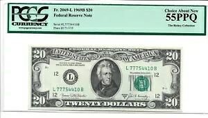シリーズ 1969B $20 サンフランシスコ ノート FRN #2069L PCGS 55 新品 (ロット V) についての選択