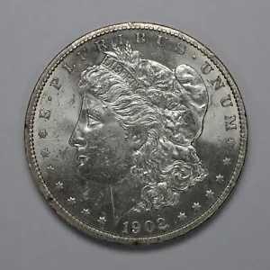 1902 O モーガン銀貨 UNC