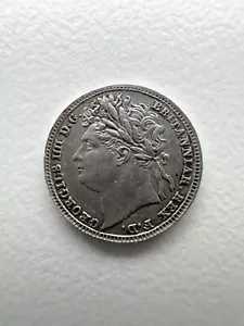 1821 マウンディ ペニー AUNC - ジョージ 4 世 イギリス銀貨*141