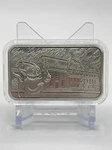 アンティーク連邦準備銀行 1 オンス シルバー バー (ピット ブリオン製) (100 個の造幣品)