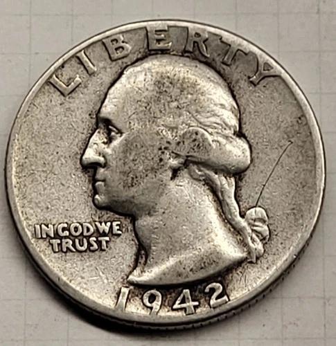 楽天市場】【銀貨】アメリカ ワシントン 1/4ドル(25セント)銀貨 1952年