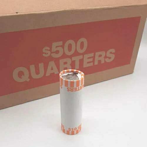 40 クォーターロール .25 未使用 '21 ジョージクロッシング デラウェア アメリカ ビューティフル画像