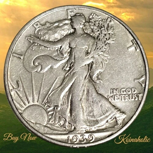 楽天市場】ウォーキング・リバティ・ハーフダラー 1943年 (2) 銀貨