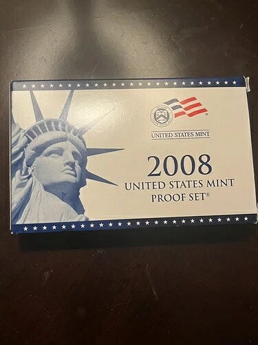 2008年 クラッドプルーフセット 米国造幣局 オリジナル政府パッケージ OGP COA|WORLD RESOURCE【QUEEN店】