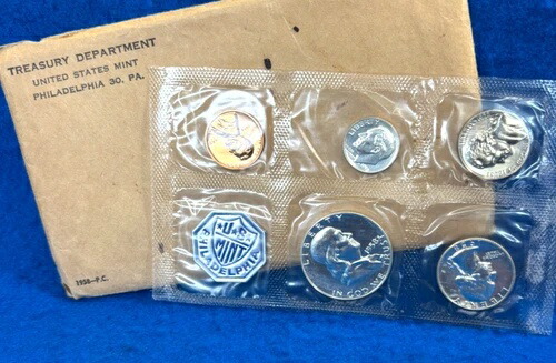 楽天市場】アメリカミントプルーフコイン 1985年 5枚セット 貨幣