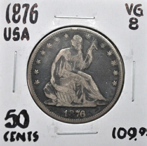 1876年アメリカ合衆国ハーフドル