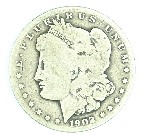 1902 S モルガン銀貨（アメリカ）