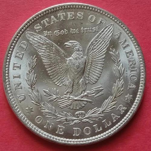1921年 1ドル モルガン銀貨 BU 未流通コイン .900 本物美品