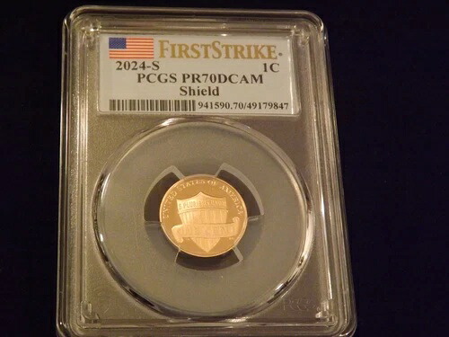 2024-S ペニー ファースト ストライク PCGS PR 70 DCAM-|WORLD RESOURCE【QUEEN店】