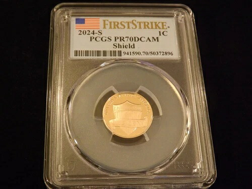 2024-S ペニー ファーストストライク PCGS PR 70 DCAM｜WORLD RESOURCE【QUEEN店】