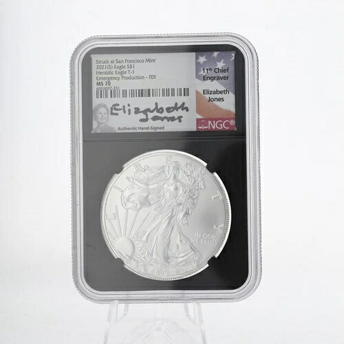 2021(S) イーグル S$1 ヘラルディック イーグル T-1 緊急生産 FDI NGC MS 70｜WORLD RESOURCE【QUEEN店】 46,860円
