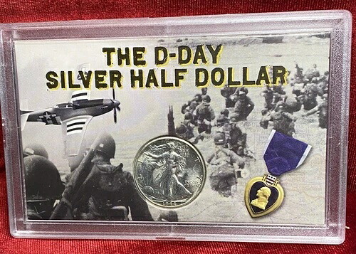 1944年 P ウォーキング・リバティ シルバー ハーフドルコイン BU コレクターズディスプレイケース入り｜WORLD RESOURCE【QUEEN店】