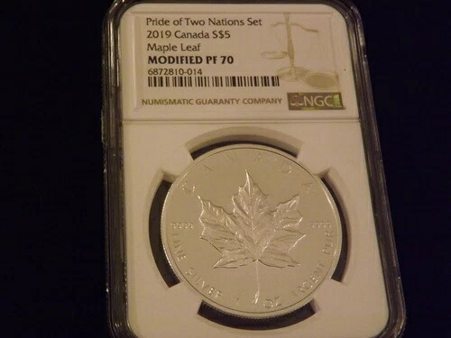2019 $5 メープルリーフ NGC PF 70-|WORLD RESOURCE【QUEEN店】