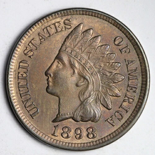 1898年 インディアンヘッド セントペニー チョイス BU *未流通* MS E167 ALH｜WORLD RESOURCE【QUEEN店】