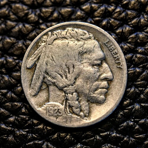 (ITM-4878) 1923-S バッファロー ニッケル ~ Very Fine+ (VF+) Cndtn ~ 同梱発送!｜WORLD RESOURCE【QUEEN店】