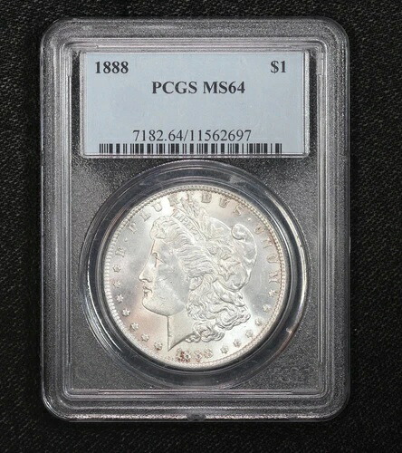 1888年 モルガン・ダラー PCGS MS-64 2V09｜WORLD RESOURCE【QUEEN店】 46,860円