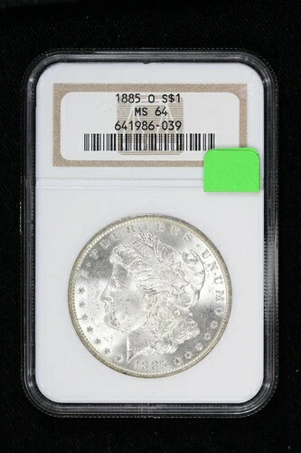 1885-O モルガン・ダラー NGC MS 64 3B4K|WORLD RESOURCE【QUEEN店】