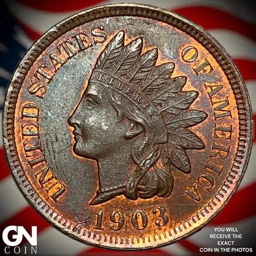 1903年 インディアンヘッド セントペニー M4751-|WORLD RESOURCE【QUEEN店】