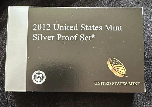 2012 S - 米国造幣局 シルバー プルーフ 14 コインセット/新品 箱 + COA 付き|WORLD RESOURCE【QUEEN店】