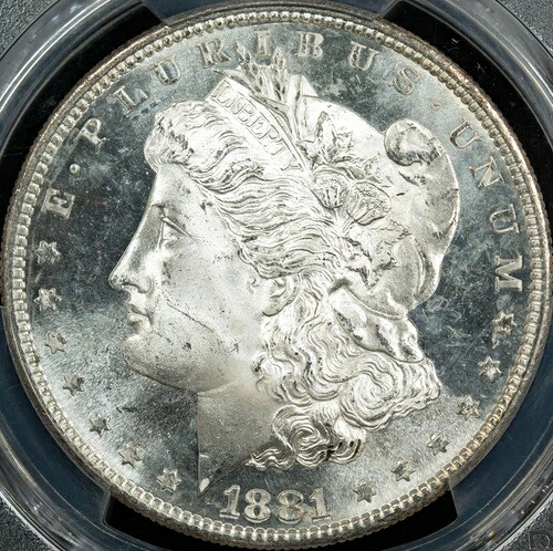 1881 S PCGS MS65 モルガン銀貨 商品番号 J1071｜WORLD RESOURCE【QUEEN店】
