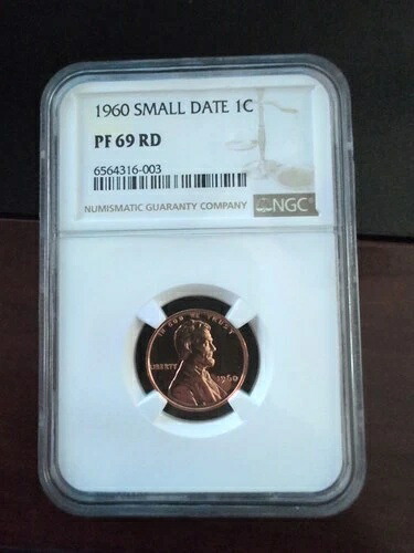 1960年 スモールデイト 1C PF69 RD NGC