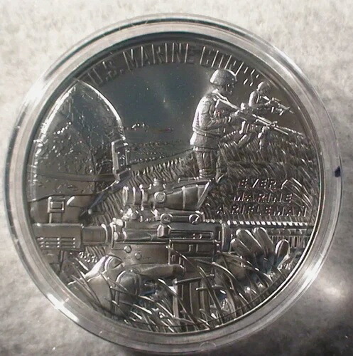 2021年 2.5オンス 軍事力銀メダル - アメリカ海兵隊｜WORLD RESOURCE【QUEEN店】 65,945円