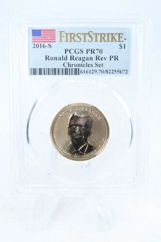 2016-P PCGS PR70 ロナルド・レーガン大統領ドル リバース・プルーフ
