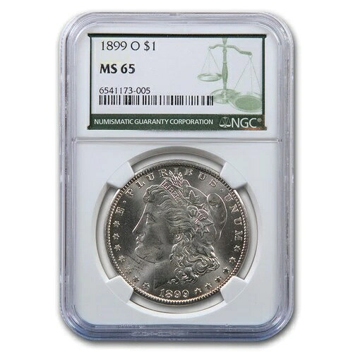 1899-O モルガン・ダラー MS-65 NGC (グリーンラベル)