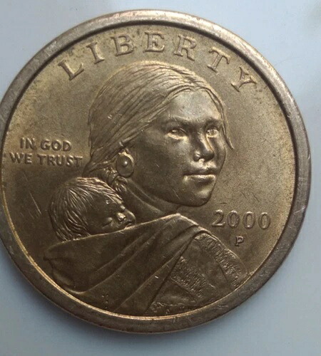 2000 P サカガウィア ドル硬貨 ? ネイティブ アメリカン ゴールデン 1 ドル ? フィラデルフィア造幣局