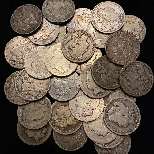 ? 1878-1893 CC モルガン シルバー ダラー ? カーソンシティ エステート ロットより 希少?