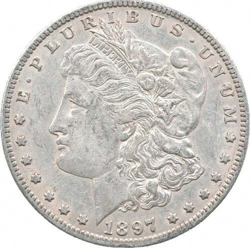 1897-O モルガン銀貨 *5198