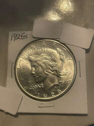 1926年ピースドル高品位他のオークションもご覧ください 58,685円