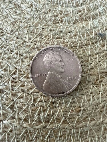 1917年 リンカーンウィートペニーセント- 58,685円