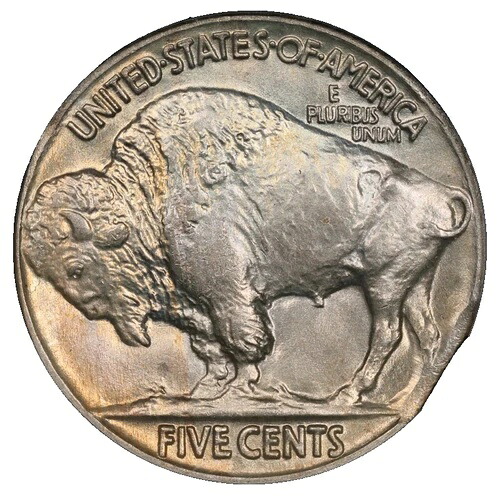 1936年 バッファローニッケル ANACS MS-64 カーブリムクリップ クリップドミントエラーコイン 58,685円