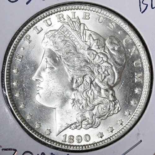 1890年 モルガン銀貨 BU *未流通* MS E350 IZCAM