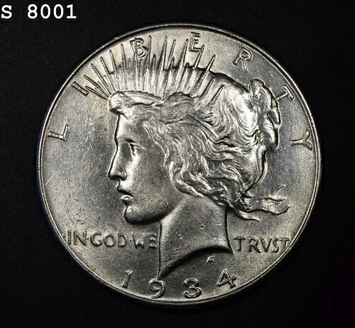 1934年 ピースダラー \