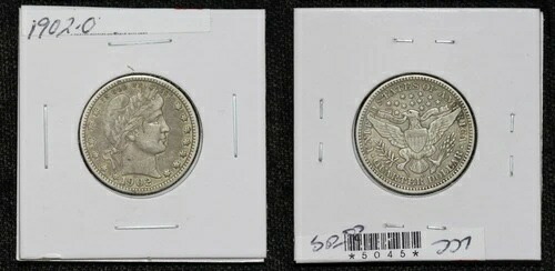 1902-O バーバークォーター XF 5O45