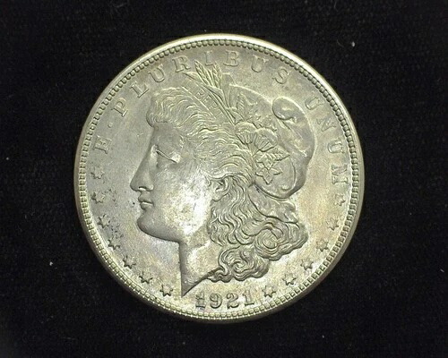 HS&C: 1921 S モルガン ダラー BU - 米国コイン 93,500円