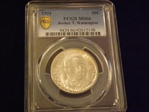 1951 50 C ブッカー・T・ワシントン PCGS MS 66
