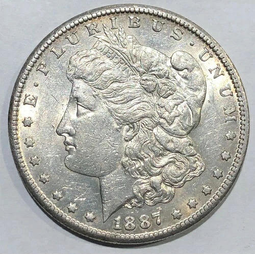 アメリカ合衆国 1887-S 銀モルガンドル (5)