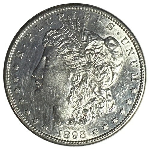 1898-S モルガン・ダラー ? 銀90% ? サンフランシスコ造幣局 ? ブリリアント・ラスター