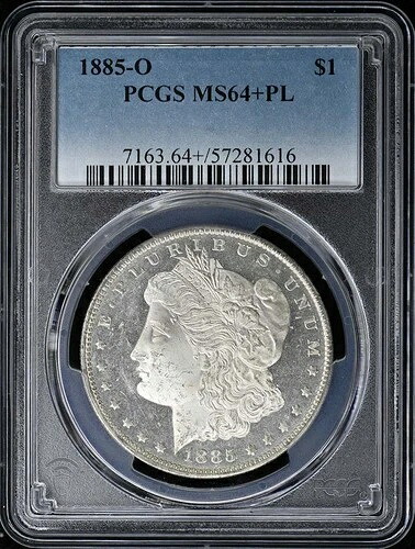 1885-O 1ドル モルガン・ダラー PCGS MS64PL