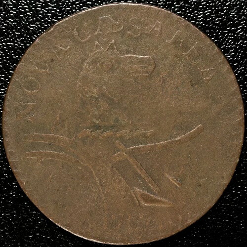 1787 ニュージャージー植民地銅貨