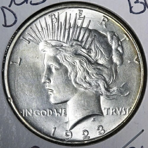 1923-D ピースシルバードル BU *未流通* MS E364 GWFB 54,120円