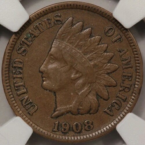 1908-S インディアンセント NGC VF-35